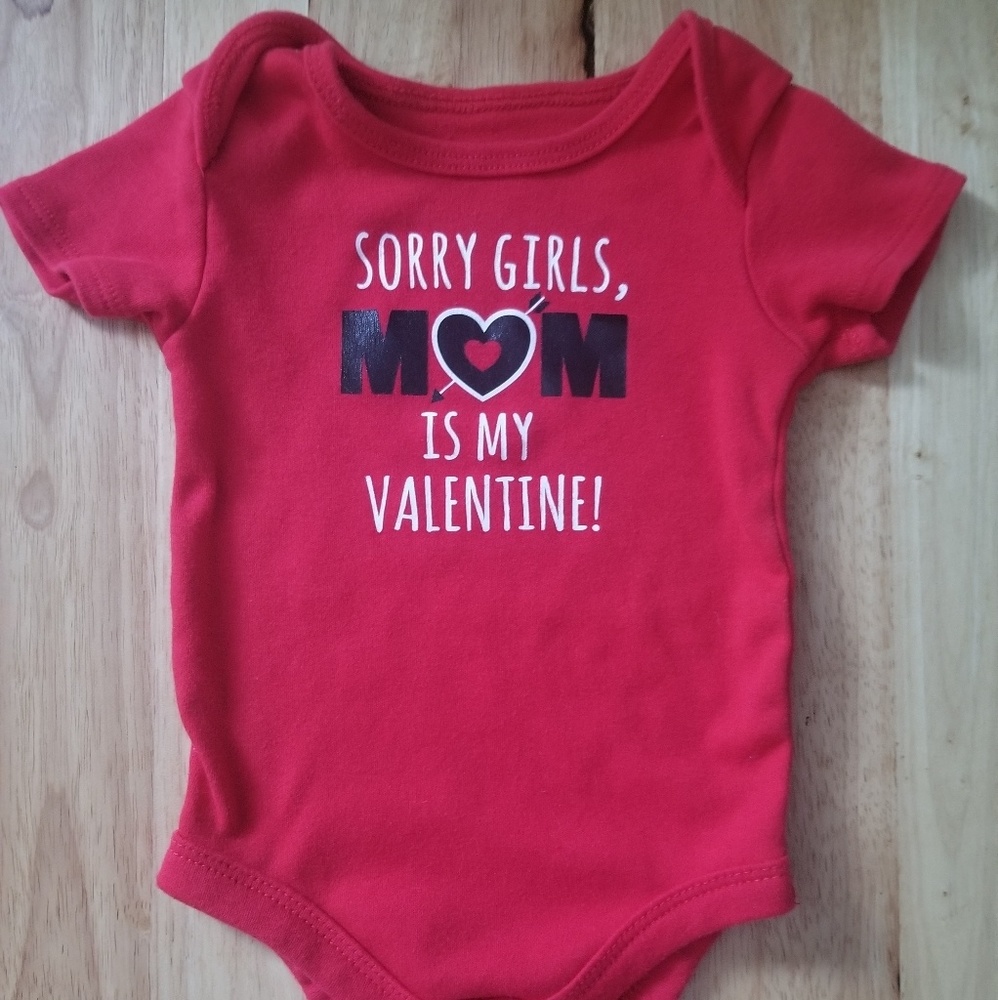 Valentine's Day Onesie 6-9 months